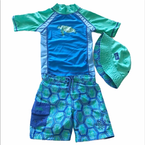 UV Skinz Other - ⛔️SOLD⛔️ UV Skinz 3 Piece Swim Set for Boys